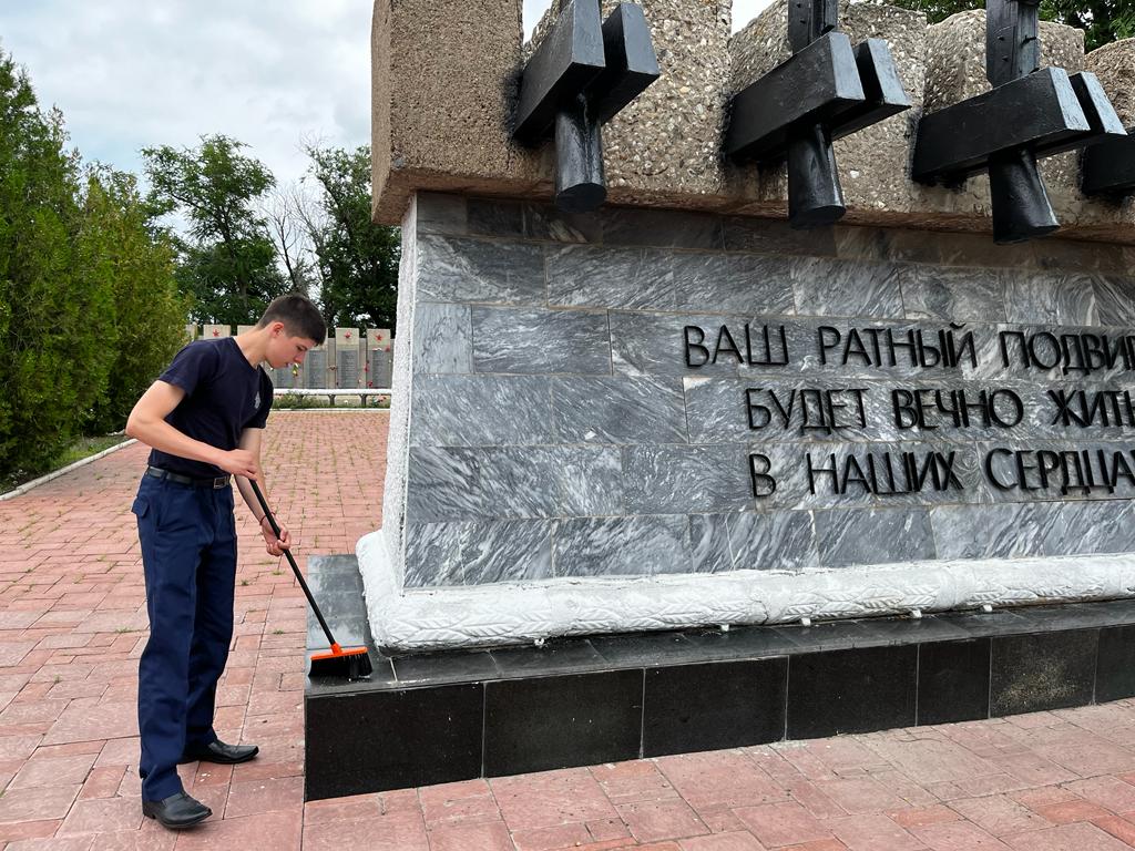 Перед началом учебного года волгоградские кадеты рассказали о результатах  своей волонтерской деятельности в период летних каникул | Волгоградский  кадетский корпус